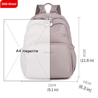 กระเป๋าเป้สะพายหลังสําหรับผู้หญิงผ้าไนล่อนใหม่น้ําขับไล่8สีที่มีคุณภาพสูงฟอร์ดผ้ามินิกระเป๋าเดินทางโรงเรียน