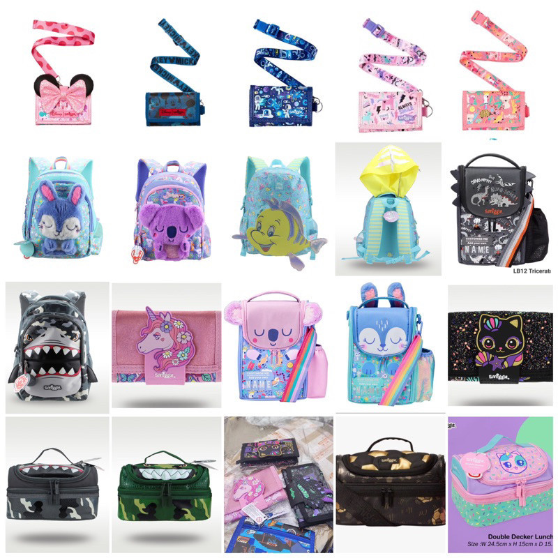 Smiggle Teeny กระเป๋าเป้สะพายหลัง Smiggle Junior กระเป๋าเป้สะพายหลัง Smiggle Marvel Spiderman กระเป๋