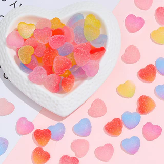 [10 ชิ้น] ครีมกาว กิ๊บติดผม diy เคสโทรศัพท์ ครีมกาว เคสโทรศัพท์ ผสมน้ําตาล ไล่ระดับ หมีรัก ดาว diy ครีมกาว เคสโทรศัพท์ วัสดุทําเครื่องประดับ เรซิน อุปกรณ์เสริม