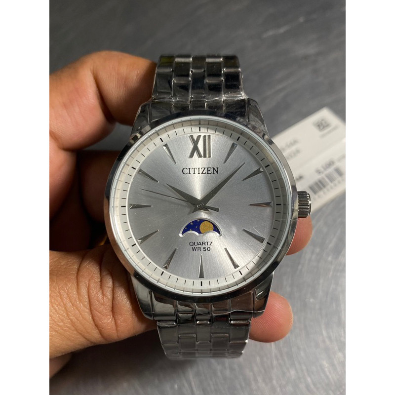 นาฬิกาข้อมือ CITIZEN Quartz Moon Phase  AK5000-54A