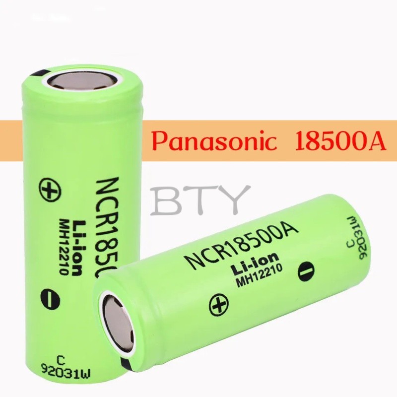 BTY 100% Original 3.7V 18500 2040mah Lithium ion Battery  For Panasonic NCR18500A 3.6V Battery for T