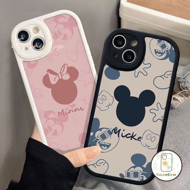 ดิสนีย์การ์ตูนดูเทอร์โมคู่มิตจิ ที่อยู่อาศัย เข้ากันได้ iPhone 7Plus 12 14 15 13 11 Pro Max XR XS Max X 8 14 15 7 Plus - รูปที่ 6