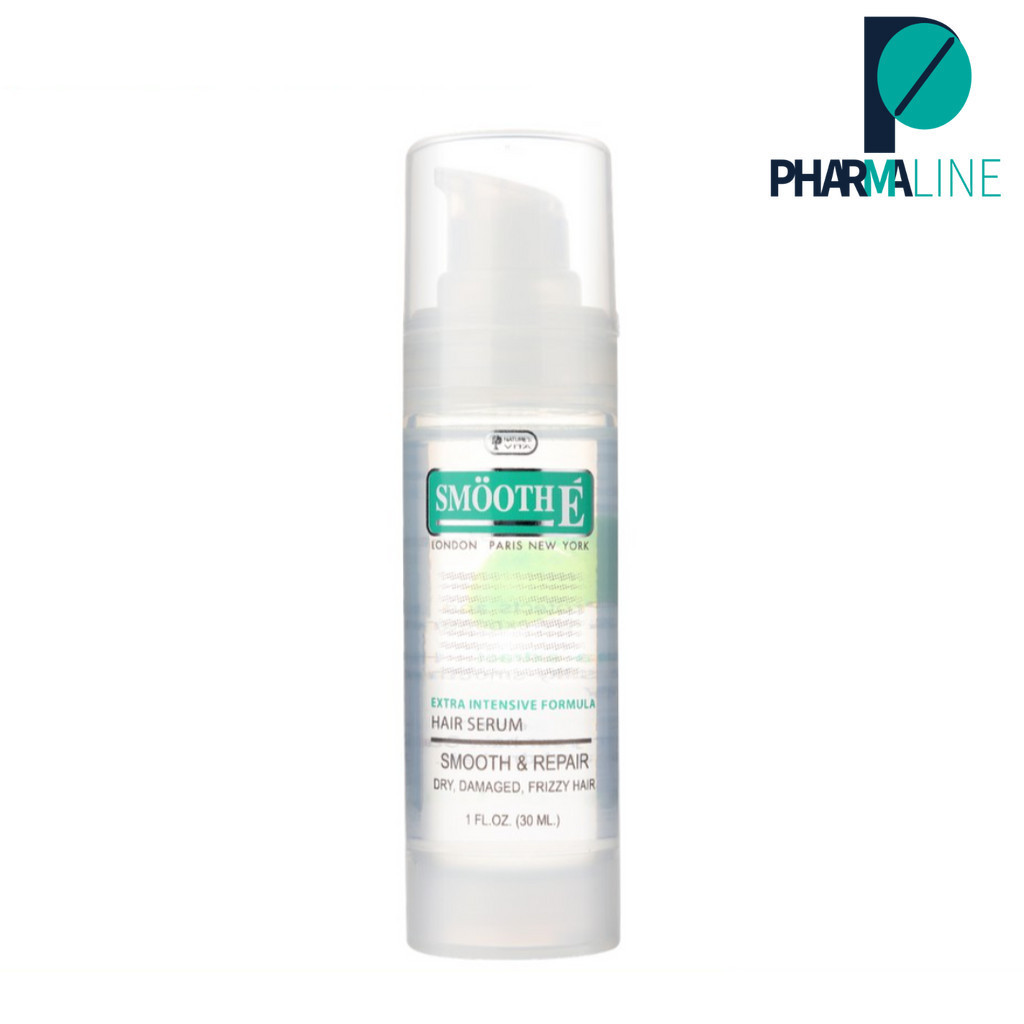 Smooth E Silk E Multi -Vitamin Hair Serum ซีรั่มบำรุงเส้นผม สูตรเข้มข้น ชนิดไม่ต้องล้างออก 30 ML.[Pline]