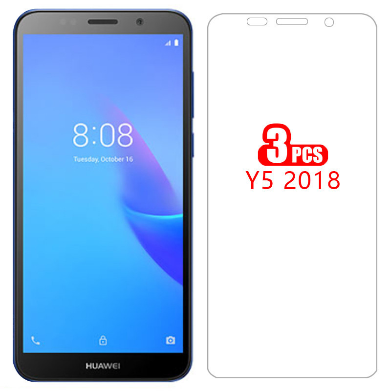 เคสสําหรับ huawei y5 lite prime 2018 ฝาครอบป้องกันหน้าจอกระจกนิรภัยบน y52018 y 5 5y oque huaweywe hu