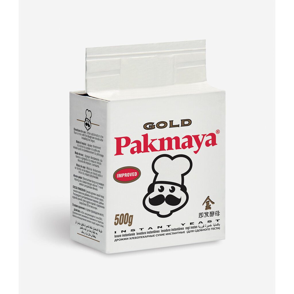 (ยกลัง) ยีสต์แห้ง Pakmaya Gold Instant Dry Yeast ขนาด 500 g. x 20 (06-0492-11)