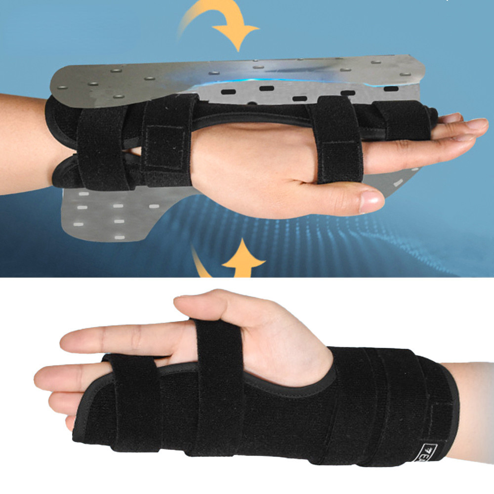 1pc Pinky Finger Splint Hand Brace สําหรับนักมวยแตกหัก, แหวนหัก, นิ้วก้อยหล่อ, Trigger Finger Immobi