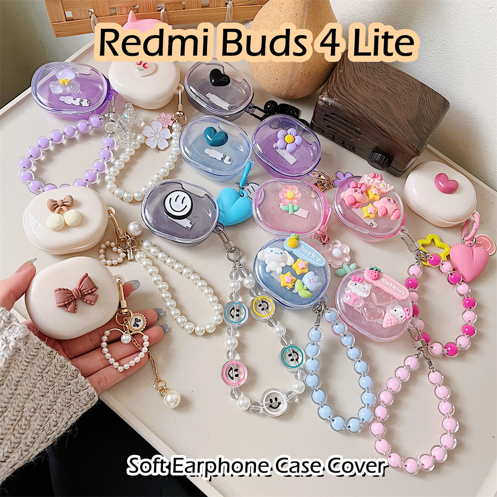 พร้อมส่ง! นําไปใช้กับ Redmi Buds 4 Lite เคส Case เคสหูฟัง การ์ตูนซอก ซิลิโคนนุ่ม เคส เคสหูฟัง