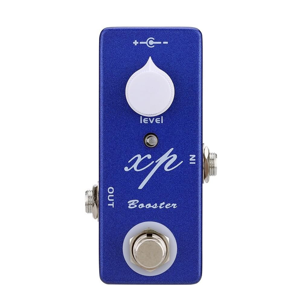 MOSKYAUDIO Guitar Pedal Clean Booster Guitar Effect Pedal XP Booster True Bypass Full Metal Shell Sw