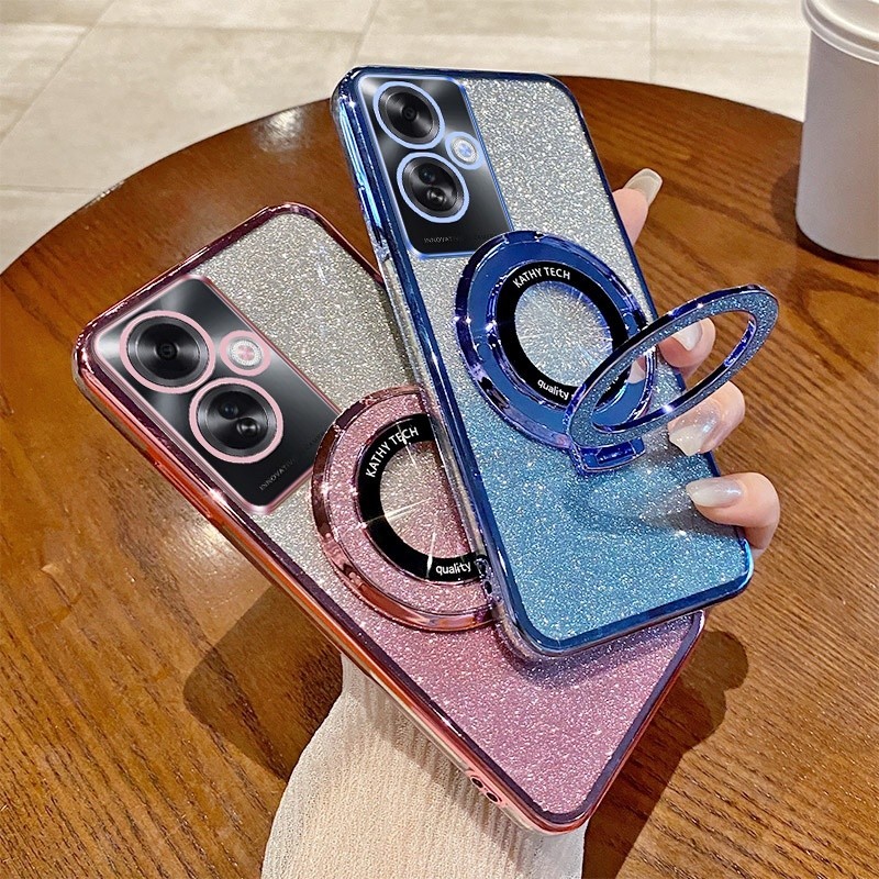 เคส OPPO Reno 11F 11 11 Pro 10 10 Pro 8z 7z 8 7 เคสโทรศัพท์ ตั้งได้ เงางาม เซ็กซี่ 1ZJSF