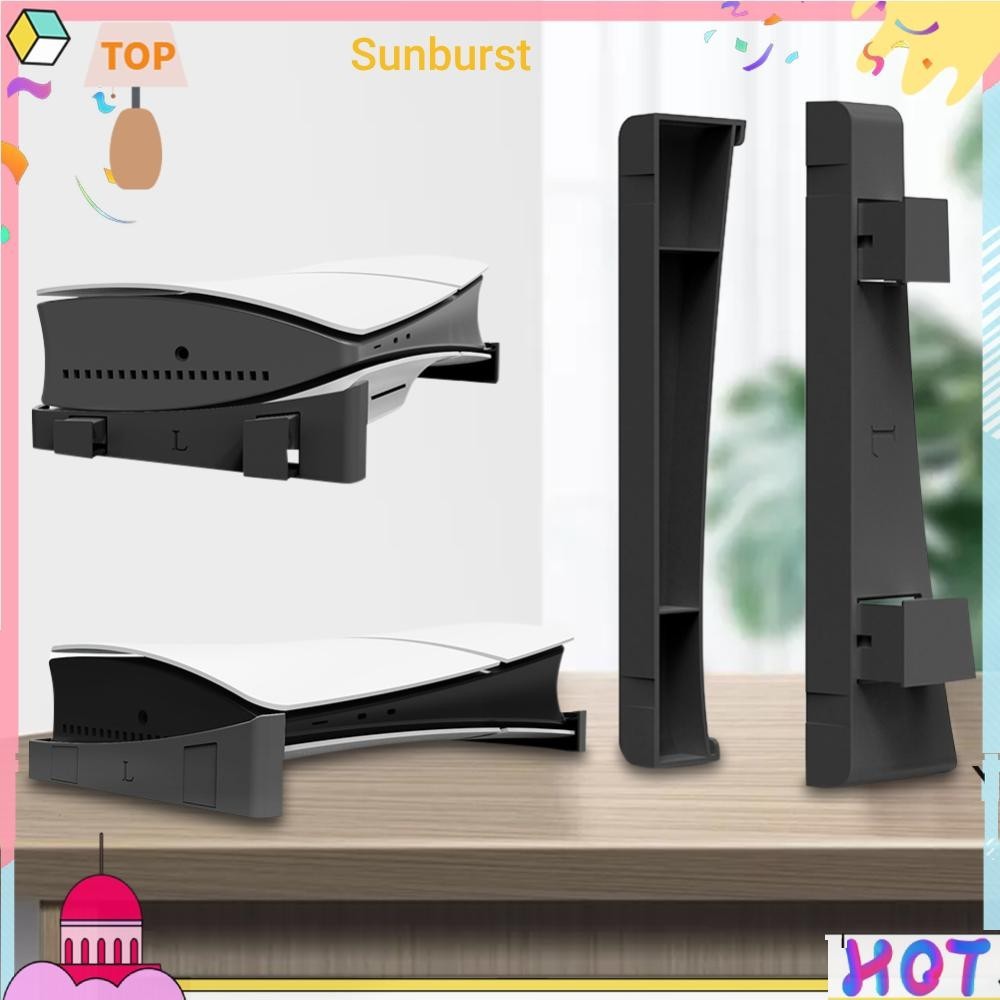 [Sunburst11.th] ฐานขาตั้ง แนวนอน ประหยัดพื้นที่ สําหรับคอนโซล PS5 Slim