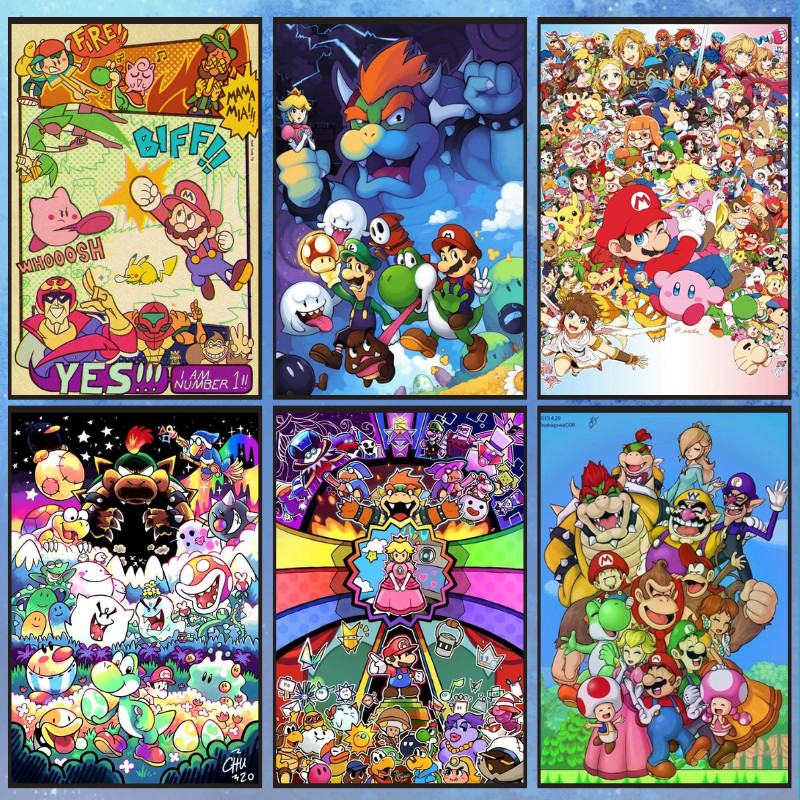 📣พร้อมส่ง📣【Mario】jigsaw puzzle-จิ๊กซอว์-300-1000-ชิ้น- ชิ้นของเด็ก จิ๊กซอว์ไม้ 1000 ชิ้น จิ๊กซอว์ 1000 ชิ้นสำหรับผู้ใหญ่ จิ๊กซอ จิ๊กซอว์ 500 ชิ้น🧩315-9 จิ๊กซอว์ 1000 ชิ้น สำหรับ ผู้ใหญ่ ตัวต่อจิ๊กซอว์ จิ๊กซอว์ การ์ตูน