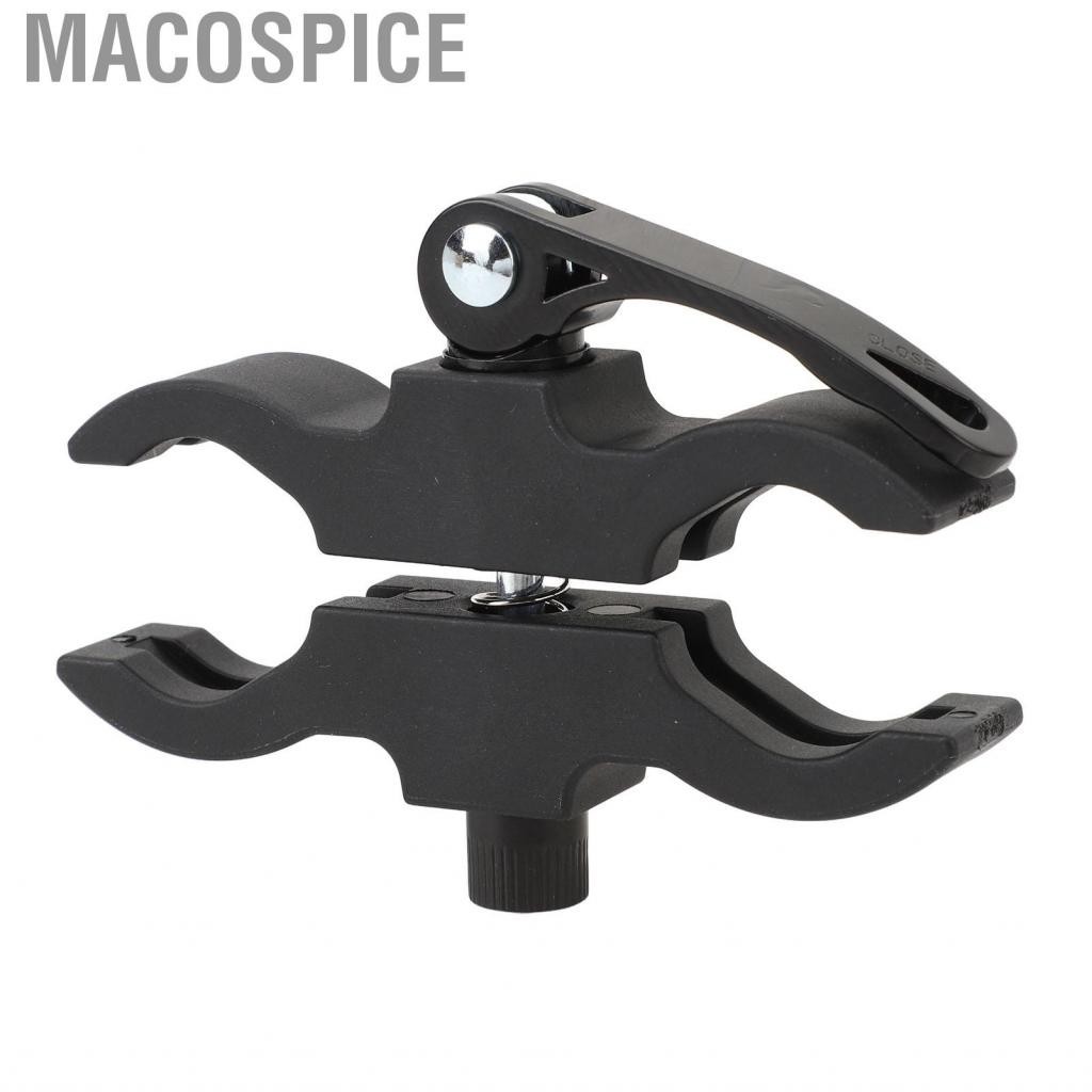 Macospice Bike Lamp Mount Holder Clip 25‑35mm Adjustable Front Mounting Clamp