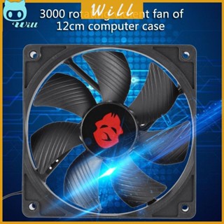 ✿พัดลมระบายความร้อน ความเร็วสูง 4 Pin 12 ซม. สําหรับคอมพิวเต…