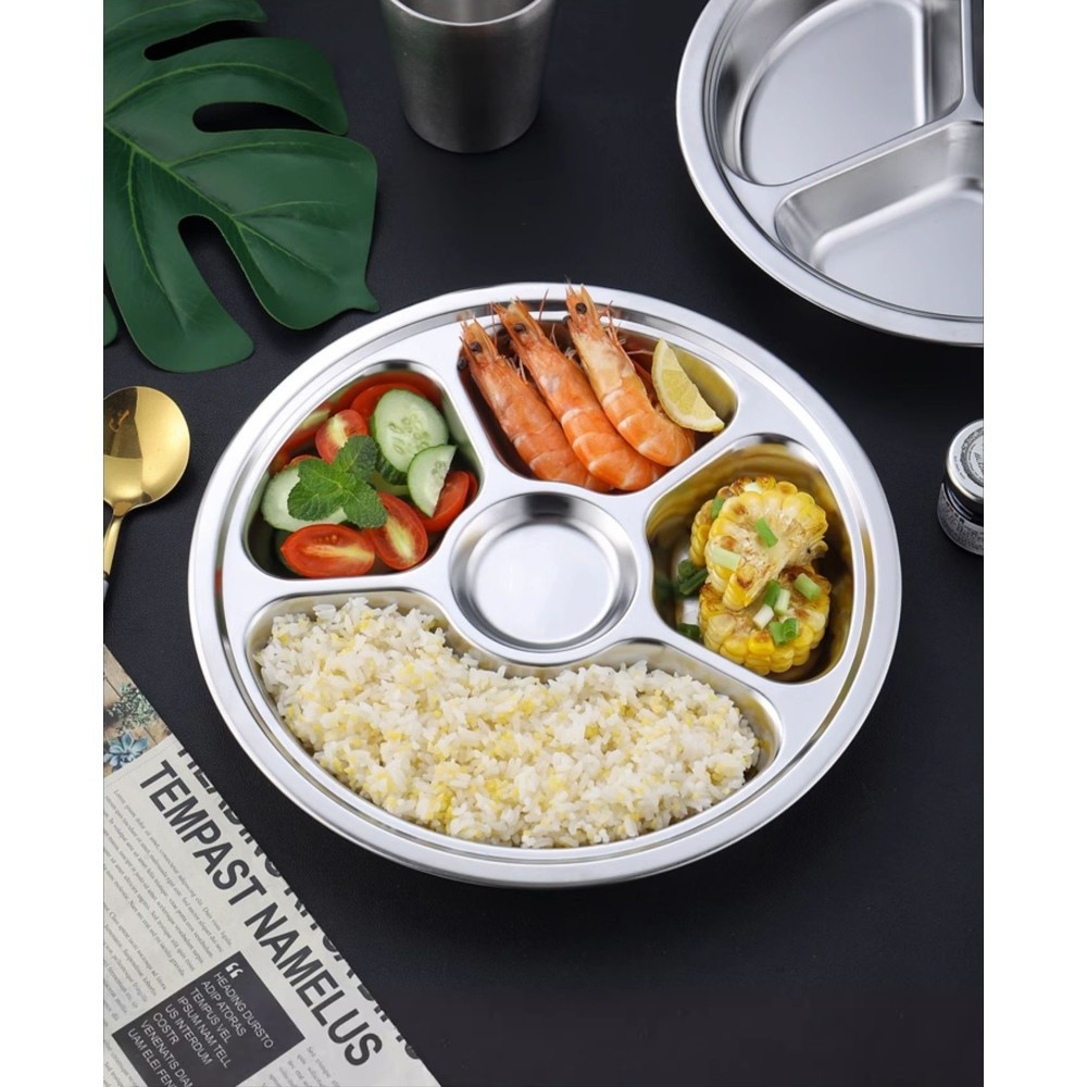 GlobalHouse KOSCH ถาดหลุมสเตนเลส 5 ช่อง 28 ซม. HITORI สินค้าของแท้คุณภาพดี