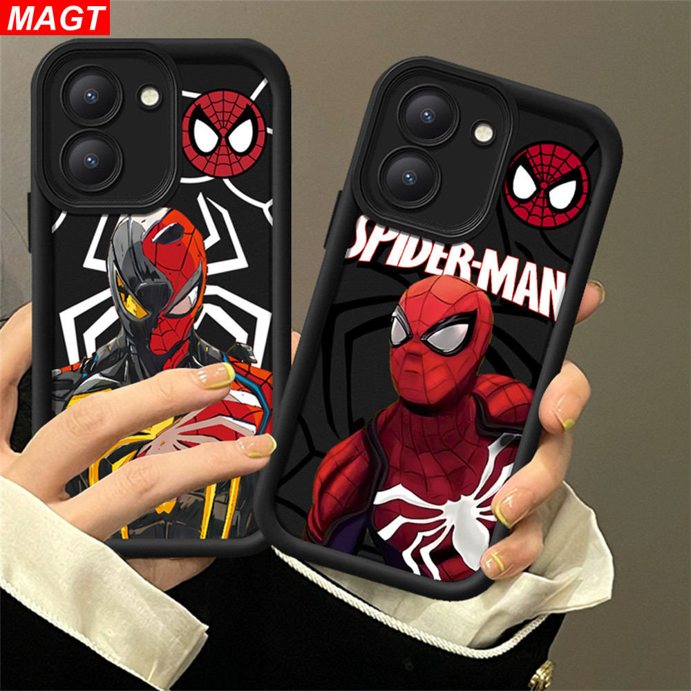 เคสมือถือ แบบนิ่ม ลายสไปเดอร์แมน สําหรับ VIVO Y03 Y17S Y27 Y36 Y27S Y22S Y21 Y20 Y17 Y16 Y15S Y51 Y30 Y02S Y33S Y33T Y15 Y12 Y11 Y91C Y93 Y1S Y53S Y12S Y12A Y31 Y20A Y21S