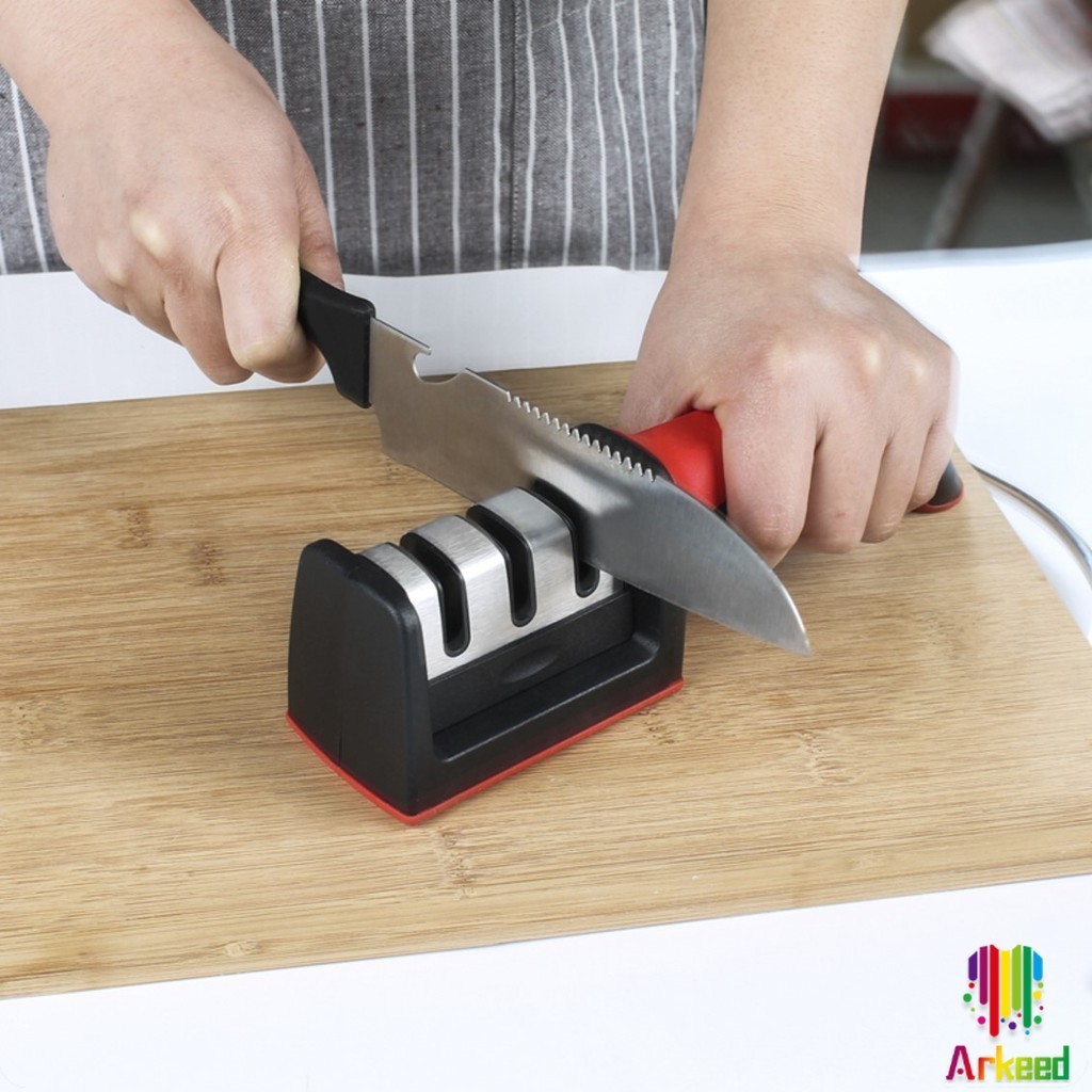 Arkeed ที่ลับมีด อุปกรณ์ลับมีด หินลับมีด ลับได้ เครื่องลับมีด แท่นลับมีด Knife sharpener
