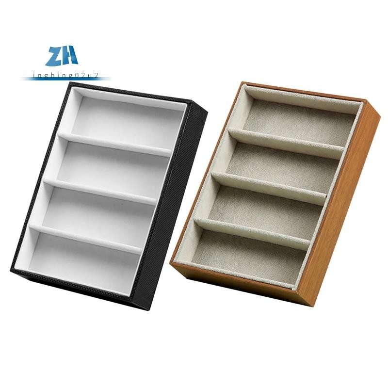 ถาดจัดเก็บแว่นตากันแดด เครื่องประดับ 4 ช่อง