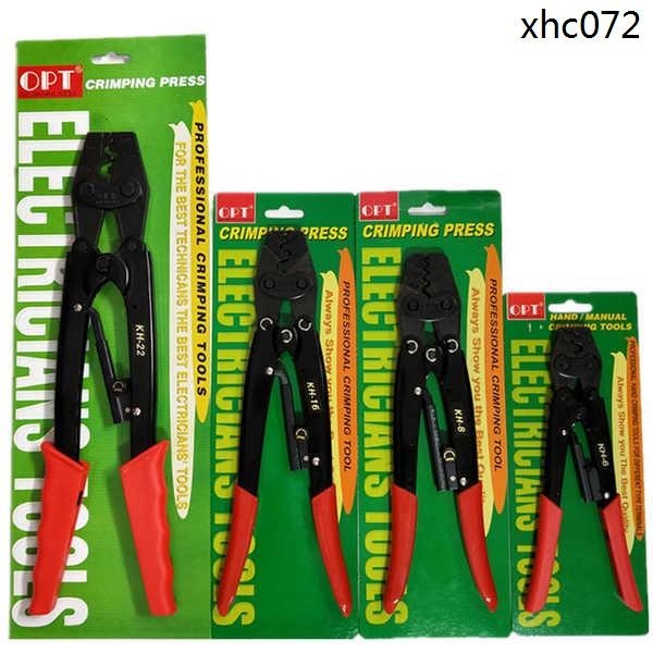 · Taiwan OPT คีมย้ําหางปลา KH-8 6 16 22 38 KH-13