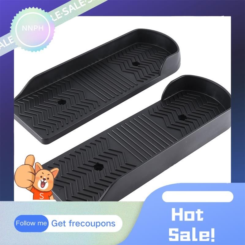 อุปกรณ์เสริมเครื่องออกกําลังกาย ที่เหยียบเท้า สีดํา สําหรับยิม และบ้าน 1 คู่