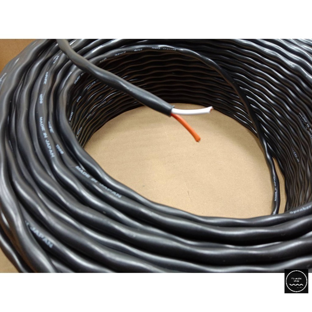 ..สายลำโพง Canare  Made in Japan รุ่น 2S7F ขนาด 16 AWG ความยาว10เมตรขึ้นไป รบกวนอ่านรายละเอียด..