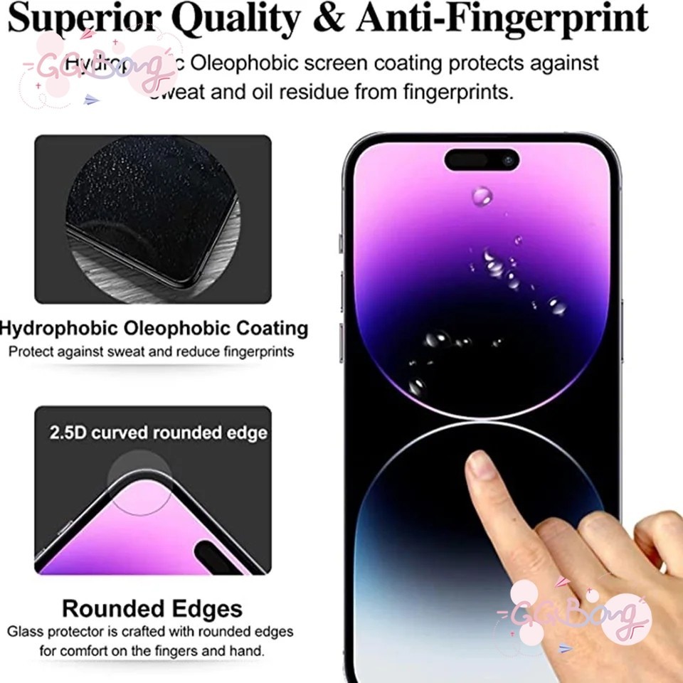 ป้องกันหน้าจอ 9D กระจกสำหรับ OPPO A38 A18 A57 A15 A17K A58 A17 A95 A31 A16 A78 A54 A77 A7 A12 A3s A5s A9 A53 A5 Reno 5 - รูปที่ 3