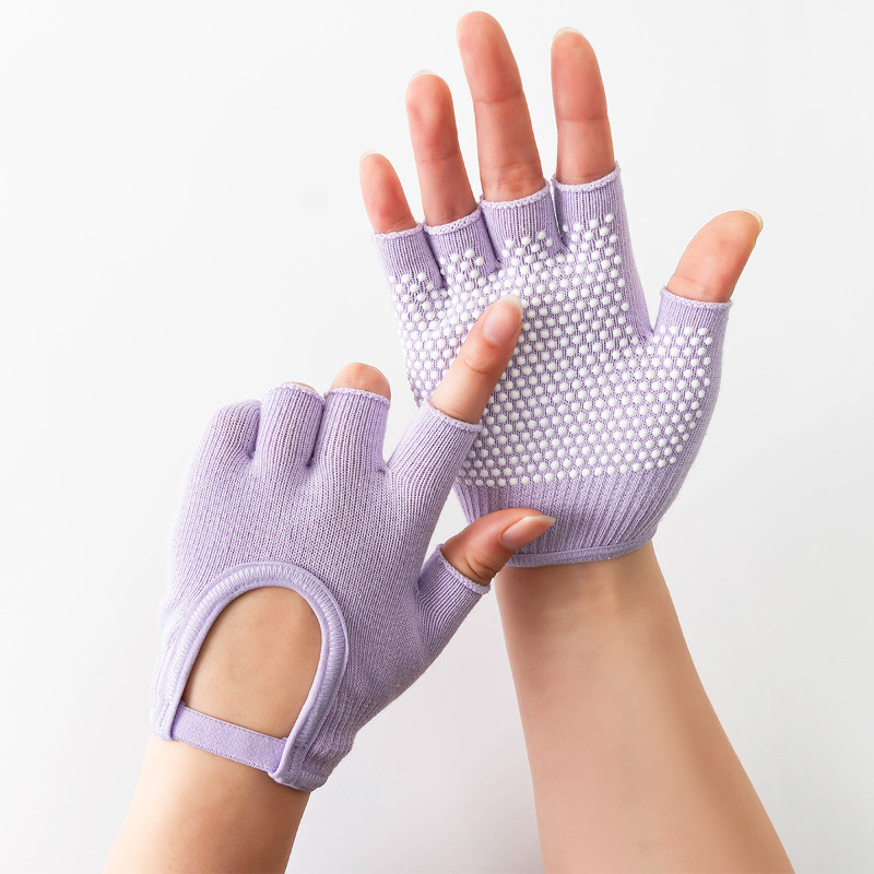 COD👍ผลิตภัณฑ์ใหม่！ ถุงมือพิลาทิส ถุงมือกันลื่น (Pilates Gloves) - รูปที่ 2