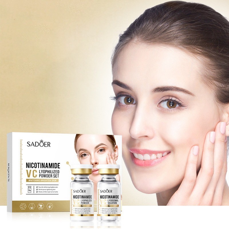 Lyophilized Powder Nicotinamide VC Essence Set เอสเซ้นส์ SADOER 6 คู่ / กล่อง