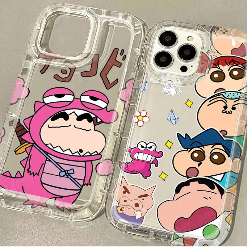เคสโทรศัพท์มือถือ แบบใส พิมพ์ลายชินจัง สําหรับ Xiaomi 13T Pro 13 12 12T Mi 11 Lite 5G NE Poco X3 NFC X3 Pro