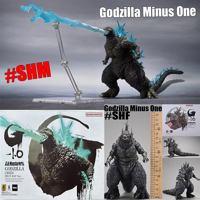 Godzilla Action Figure BLUE BLACK RED SHM NECA Godzilla Minus One Action Figure SHMonsterarts Collection Model