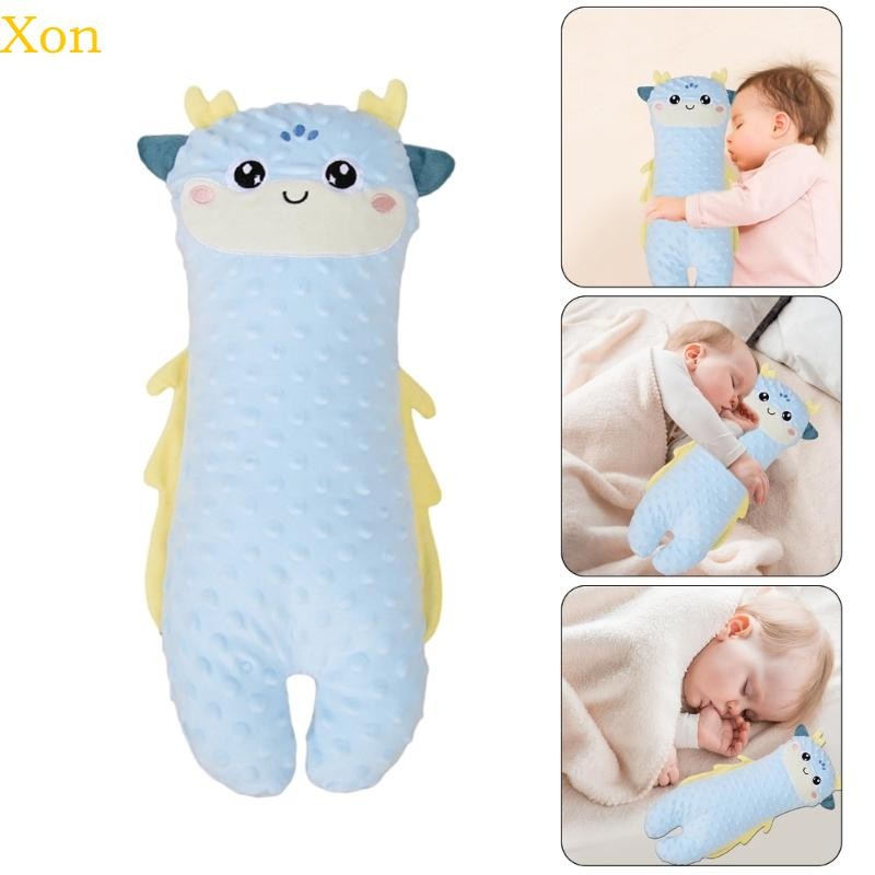 Xon นุ่มโยนหมอนสําหรับทารกแรกเกิด Soothing Sleep Aid ตุ๊กตาการ์ตูนของเล่นหมอน Anti Startle สําหรับเนอสเซอรี่ห้องเปล De