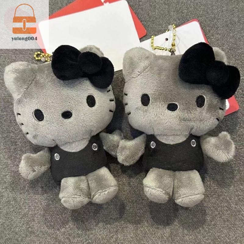 [PE] Sanrio Kawaii Sweet Cool Hello Kitty กระเป๋าจี้น่ารักการ์ตูนแมวตุ๊กตาพวงกุญแจกระเป๋าเป้สะพายหลังอุปกรณ์ตกแต่งของขวัญวันเกิด TH