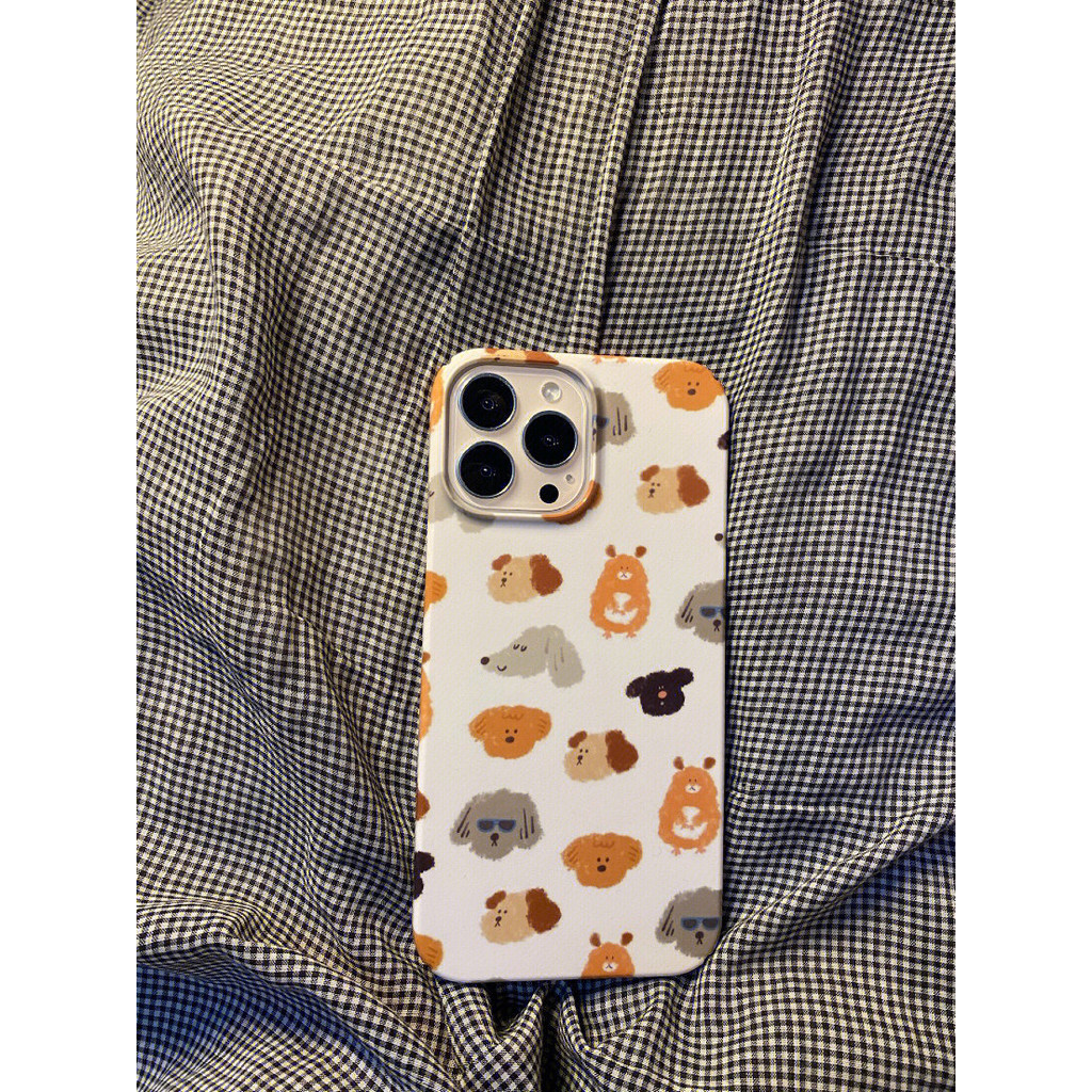 เคสอวตารสุนัขน่ารักแบบเต็มหน้าจอสำหรับ iPhone 15 Pro 13 Pro เคสโทรศัพท์การ์ตูน 16 12 XR 13 Pro Max กันกระแทก 15 Pro Max 7/8 Plus เคสแข็ง ปกป้อง 11 Pro Max ซิลิโคน 16 Pro X 14 Plus