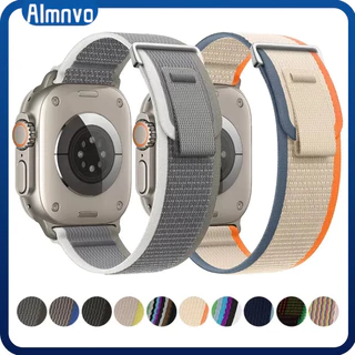 สายไนล่อน Trail Loop for Iwatch 49mm 45mm Ultra/ Ultra/SE 3 2 Apple Watch Series 11 10 9 8 7 6 38mm 40mm 41mm 42mm 44mm
