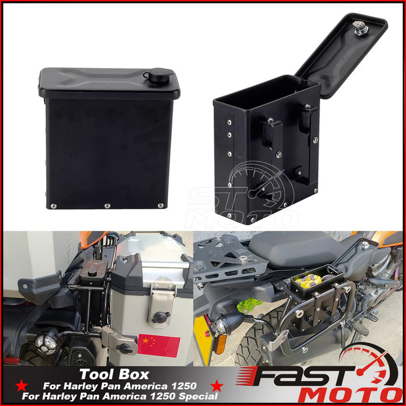 Mf 2.3L Toolbox Side Case Storage Tool Box For Harley Pan America 1250 RA1250 RA1250S 21-24 PANAMERI