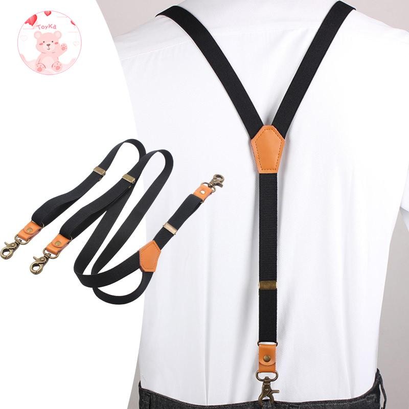 [Whbadguy] สายเอี๊ยมผู้ชาย Y Back Hooks Heavy Duty Elastic ปรับได้สําหรับผู้หญิง