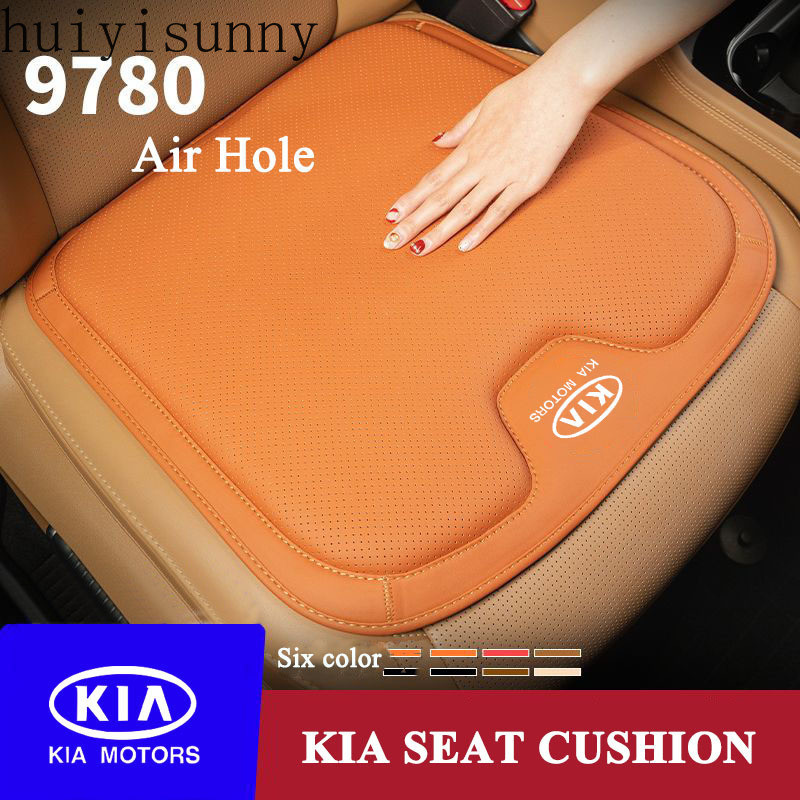 Hys เบาะรองนั่งรถยนต์ Napa หนังไดร์เวอร์ที่นั่งด้านหน้าป้องกัน Breathable เบาะหลังสําหรับ Kia Sporta