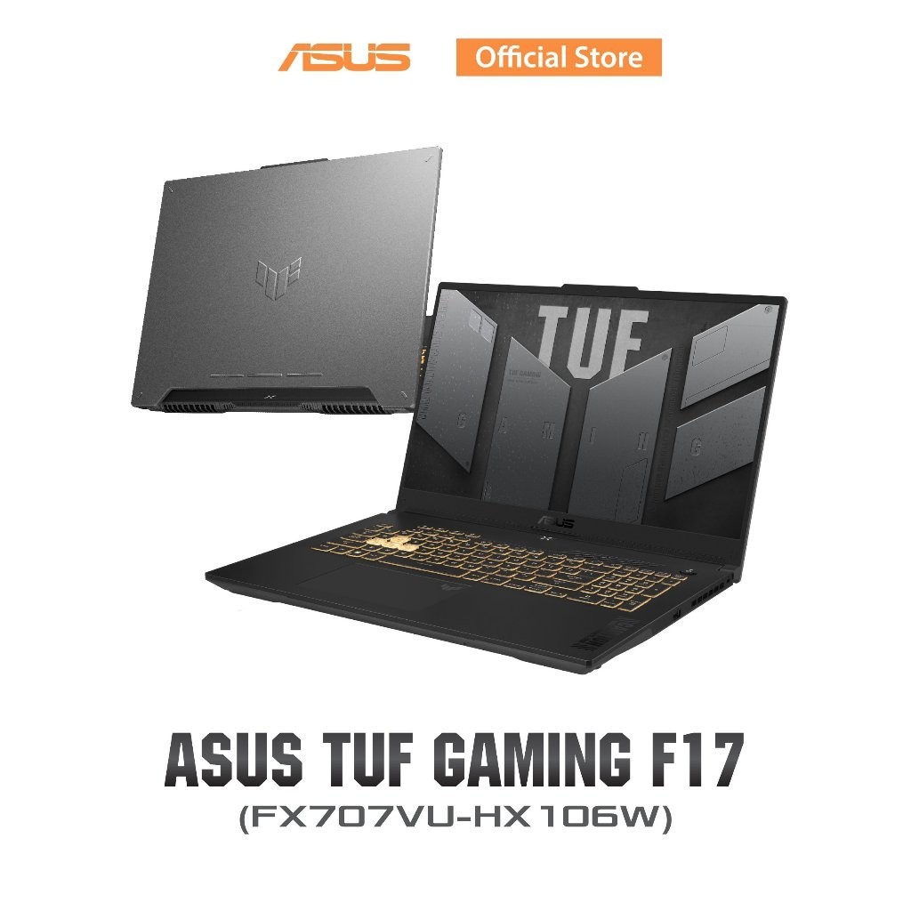 ASUS TUF Gaming F17 2023 (FX707VU-HX106W), 17.3" FHD, Intel Core i7-13620H, NVIDIA GeForce RTX 4050 