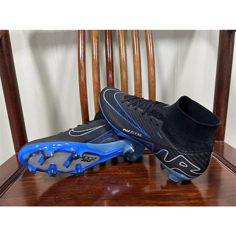 ♞รองเท้าฟุตบอล เด็ก Nike Air zoom Mercurial 15 FG เด็กเล็ก รองเท้าสตั๊ด รองเท้าฟุตบอล กลางแจ้ง สําห