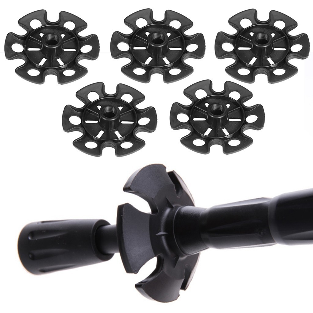 Spr- 5 ชิ้น / ถุง เสาเดินป่า หิมะ โคลน สกี ตะกร้าเดิน เดินป่า ติด ทดแทน อุปกรณ์เสริม