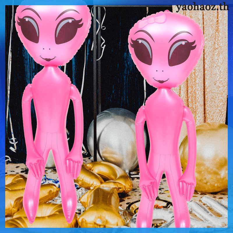 ของเล่นเป่าลม PVC รูปตุ๊กตาเอเลี่ยนจัมโบ้ สําหรับเด็ก yaohaoz