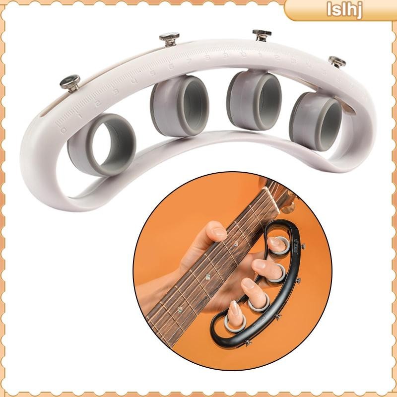 [Lslhj ] กีตาร ์ Finger Expansion Finger Sleeve Finger Force Span Practing Too Training Bands สําหรับกีตาร ์ เบสเปียโน Finger Practiceing อุปกรณ ์ เสริม