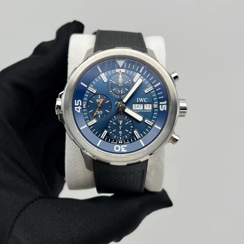 Iwc IWC Ocean Timepiece Series นาฬิกาข้อมืออัตโนมัติ สายสแตนเลส สําหรับผู้ชาย376805 Iwc