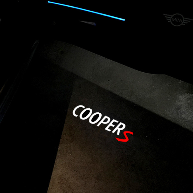 ไฟโปรเจคเตอร์ LED ติดประตูรถยนต์ อุปกรณ์เสริม สําหรับ Mini Cooper One S JCW R55 R56 R50 R53 R60 F55 F56 Countryman 2 ชิ้น - รูปที่ 5