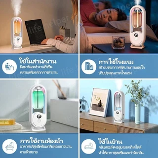 (สินค้าคุณภาพ💯)เครื่องพ่นน้ำหอมอัตโนมัติในห้อง ฟอกอากาศ ชาร์จ USB น้ําหอมปรับอากาศในห้อง เครื่องฟอกอากาศอัตโนมัติ