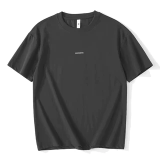 เสื้อยืด Oversize เสื้อคู่ แขนสั้น คอกลม พิมพ์ลายตัวอักษร สวมใส่สบาย สําหรับผู้ชาย