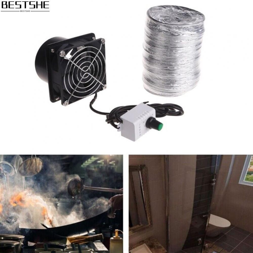 {bestshe}Pipeline Fan Smoke Exhaust Welding Fume Absorber Extractor Fan Bathroom