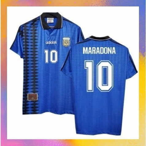 เสื้อบอล Argentina 1994 สีฟ้า สไตล์เรโทร