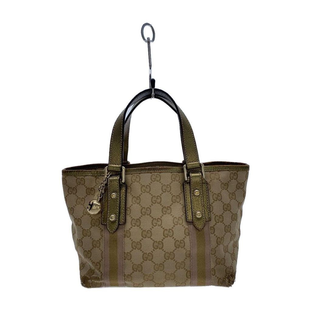 GUCCI Tote Bag GG Canvas Direct from Japan Secondhand