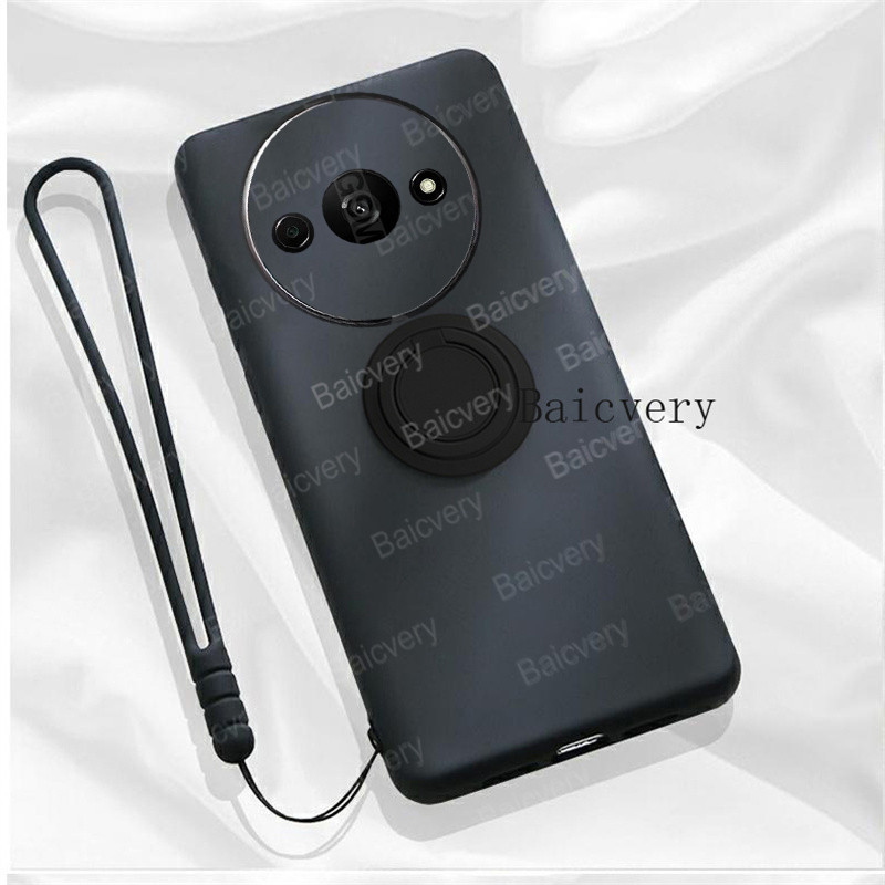 Xiaomi Redmi A3 23129RN51X MZB0H0KIN MZB0H0LIN MZB0H0MIN / Redmi A3X แฟชั่นฝาครอบป้องกันเคสซิลิคอนอ่