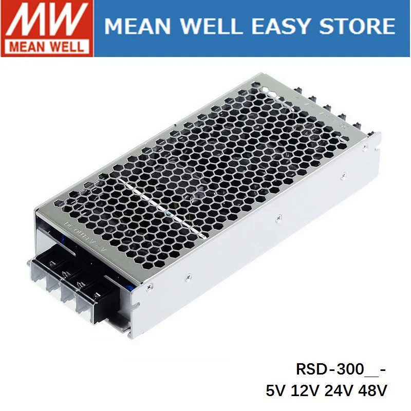 Mean WELL RSD-300B RSD-300B-5 RSD-300B-12 RSD-300B-24 RSD-300B-48 MEAN WELL RSD 300B 300W